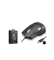 Mkespn X13 Gaming Mouse Kablolu 12400 Dpi 10 Tuş Makro Rgb Oyuncu Mouse Siyah