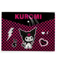 Kuromi Çıtçıtlı Dosya A4 - 2 adet
