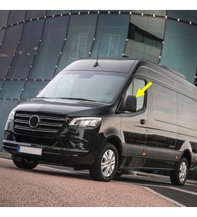 Mercedes Sprinter 2018-2025 Sol Dış Ayna Üst Kapağı A9108114100