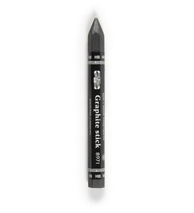 Jumbo Graphite Stick Hb 1 Adet Agaçsız Kalın Grafit Füzen Kömür Kalem Karakalem (Siyah)