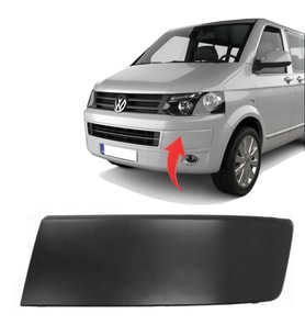 Vw T6 Sol tampon Kaplaması Boyanır Tip 7E5807819
