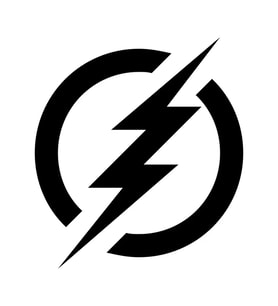 Elektrikli Araba Depo Kapağı Etiketi 13 CM Elektrikli Araç Uyarı Etiketi