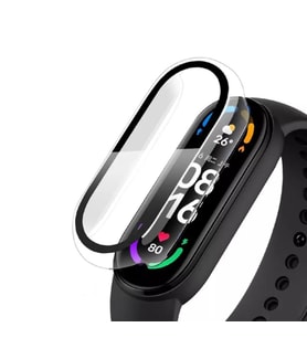 Xiaomi Mi Band 6 Uyumlu Ekran Ve Kasa Koruyucu Kılıf 360 Tam Koruma