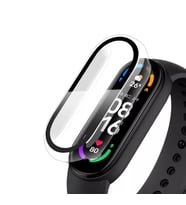 Xiaomi Mi Band 6 Uyumlu Ekran Ve Kasa Koruyucu Kılıf 360 Tam Koruma