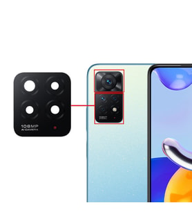 Xiaomi Redmi Note 11 Pro 4G Uyumlu Kamera Lensi Camı Küçük 2201116TG 2201116TI