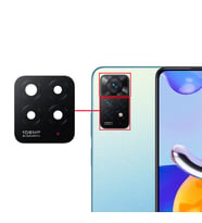 Xiaomi Redmi Note 11 Pro 4G Uyumlu Kamera Lensi Camı Küçük 2201116TG 2201116TI