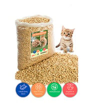 Sodra Kedi Kumu %100 Organik Çam Kokulu Pelet 6mm 20LT (10KG)