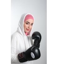 Violet Pratik Hazır Geçmeli Tesettür Bone Sandy Kumaş Spor Hijab 2113_21