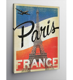 Kanvas Tablo Paris Fransa
