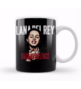 Lana del Rey Ultraviolence Kupa Bardak Porselen