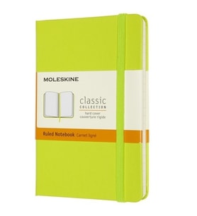 Moleskine Sert Kapak Defter Limon Yeşili (Çizgili - 9x14)