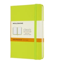 Moleskine Sert Kapak Defter Limon Yeşili (Çizgili - 9x14)