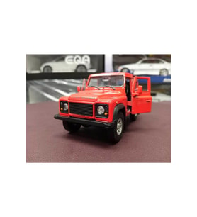 Land Rover Defender Maket Çek Bırak Diecast Model Kırmızı