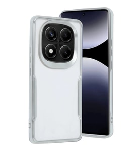 Note 14 5G Kılıf Boyi Kapak - Gümüş