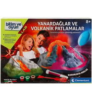 Clementoni Bilim Ve Oyun - Yanardağlar Ve Volkanik Patlamalar (Krem)
