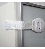Kapı Dolap Çekmece için Çocuk Güvenlik Klidi Beyaz