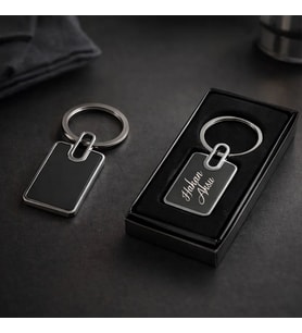 BK Gift Kişiye Özel İsimli 2226 Çift Taraflı Metal Anahtarlık – Lazer Baskılı Şık ve Dayanıklı Anahtarlık