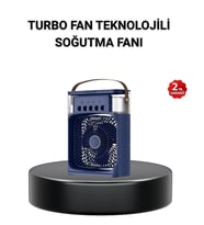 Turbo Fan Teknolojili Sessiz ve Güçlü Soğutma Masası Vantilatör