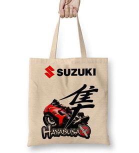 Suzuki Hayabusa Motosiklet Bez Çanta Uzun Saplı