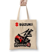 Suzuki Hayabusa Motosiklet Bez Çanta Uzun Saplı