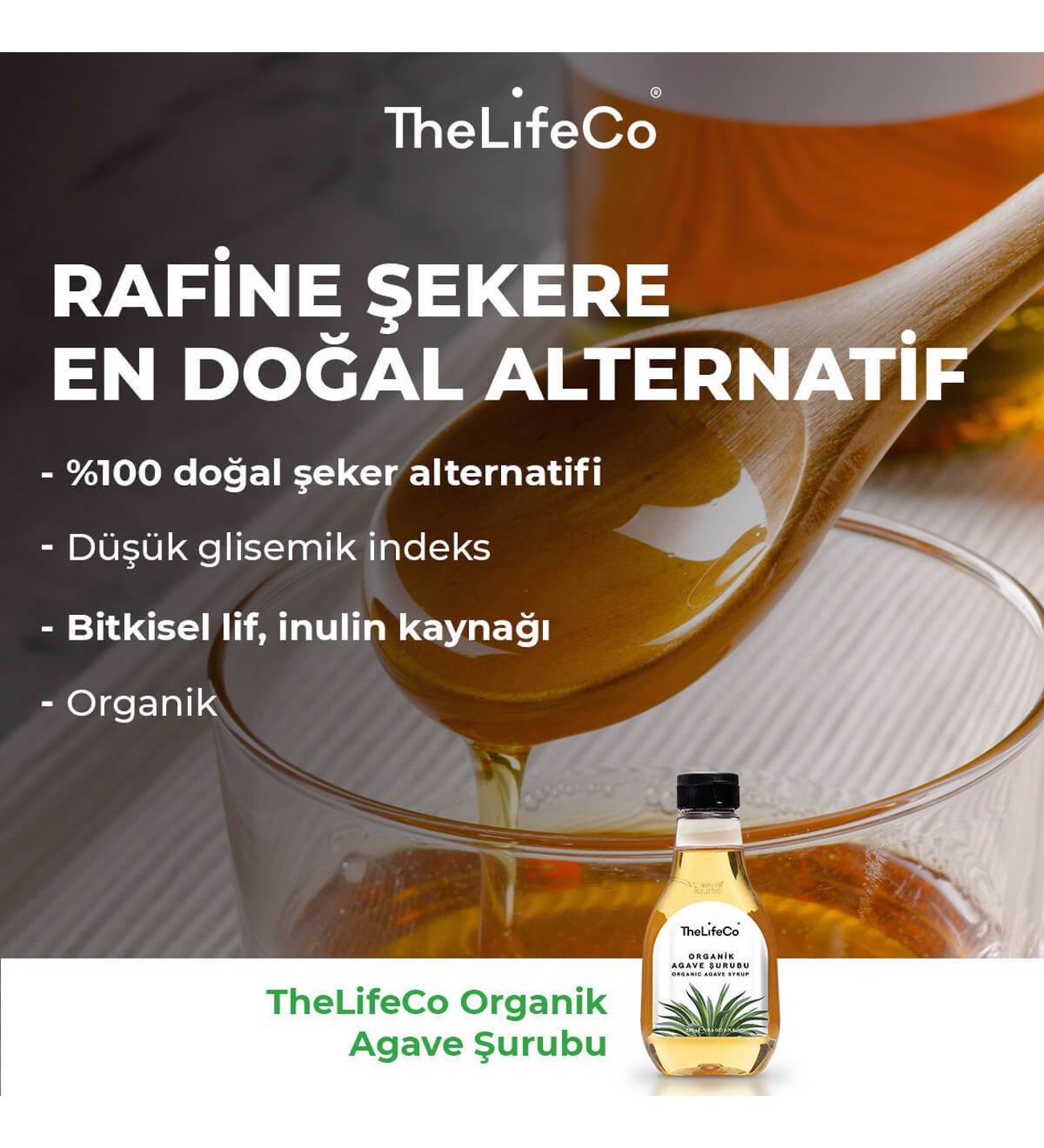 Organik Agave urubu 330 gr