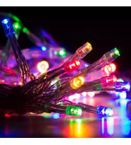 10 METRE RENKLİ LED IŞIK YILBAŞI AĞACI IŞIĞI RENKLİ IŞIK MULTİ COLORS LED LİGHT TREE MODLU LED IŞIK NOEL IŞIĞI