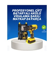 12V Akülü Matkap, Plastik Mandren ve Metal Şanzıman ile Güçlü Performans
