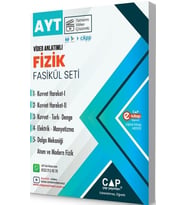 AYT Fizik Seti Tamamı Video Çözümlü Çap Yayınları