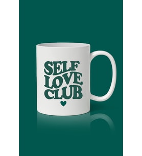 Self Love Club Baskılı Kupa Bardak
