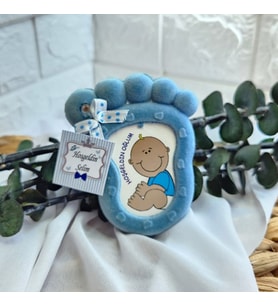 25 Adet Çerçeve Bebek Doğum Hediyesi Bebek Şekeri-