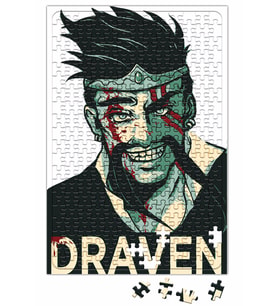 League Of Legends Draven Puzzle 240 Parça Yapboz