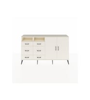Arges Konsol 4 Raflı 6 Çekmeceli 2 Kapaklı 176x30x99 Aytaşı-Aytaşı
