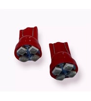 4 LEDLİ PLASTİK T10 KIRMIZI