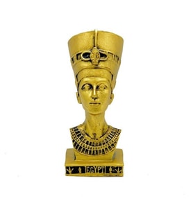 Dekoratif Antik Mısır Nefertiti Polyester Biblo 15cm
