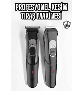 Saç Sakal Lazer Epilasyon Öncesi Tüy Kısaltma Makinesi Unısex 4 Taraklı