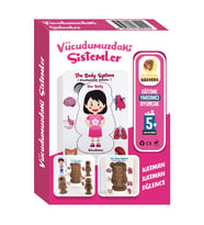 Vücudumuzdaki Sistemler Yapboz - İngilizce ve Türkçe - Kız Çocuk Puzzle - 5 Yaş ve Üzeri Eğitime Yardımcı Oyuncak (Çok Renkli)