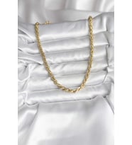 14K Gold Renk Kaplama Burgu Model CM Kadın Kolye 5886 - HPSBYI9354-3270