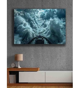 Koç stüdyo Modern tasarım kanvas tablo 50x70 (Çok Renkli)
