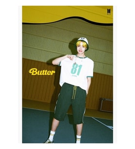 Bts Jhope Butter Mv Tablo Ahşap Poster Dekoratif Kod2266