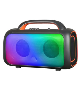 Lexroo GD-2609 Dijital LED Göstergeli Mikrofonlu RGB TWS Çift 5 inç Stereo Bass Kablosuz - Siyah