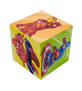 Sihirli Küp Yapboz Süper Kahramanlı Magic Cube 5.5 x 5.5cm No.4