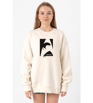 Star Trek Spock Fascinating Ekru Kadın 2ip Sweatshirt