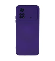Xiaomi Poco M4 Pro 4g Kılıf Nano İçi Kadife Silikon - Mor