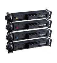 Tecprint Canon CRG-069H Uyumlu Muadil   Çipli Toner Seti CMYK/LBP673CDW/MF752CDW/MF754CDW 