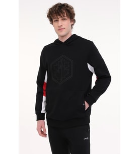 Lumberjack ML MATTE 17ITL442 5FX 101940288 Erkek Sweatshirt Siyah S-XXL