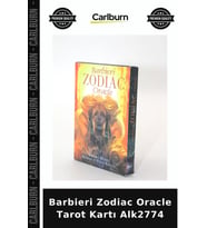 Özel Üretim Zodyak Kahin Fal Gelecek Koleksiyon Barbieri Zodiac Oracle Tarot Kartı Alk2774