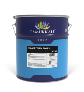 Pamukkale 4530 Solventli Epoksi Zemin Boyası 21 Kg Ral 1015 Krem