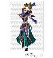 Metin2 Shaman 03 Puzzle 240 Parça Yapboz