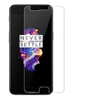 OnePlus 5 Uyumlu Ekran Koruyucu Screen Protector Tempered Glass Kristal Netliğinde %100 HD Görüntü, Yüksek Kalite Kırılmaz Temperli Cam (Şeffaf)