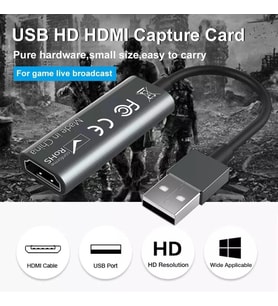 BN03 HDMI 1080P 4K 30Hz Video Capture Görüntü Yakalama Kartı (USB 2.0 Girişli)